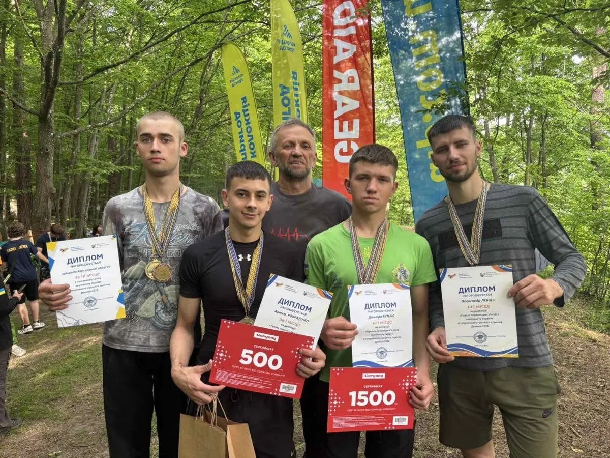 Херсонські туристи здобули медалі на чемпіонаті України
