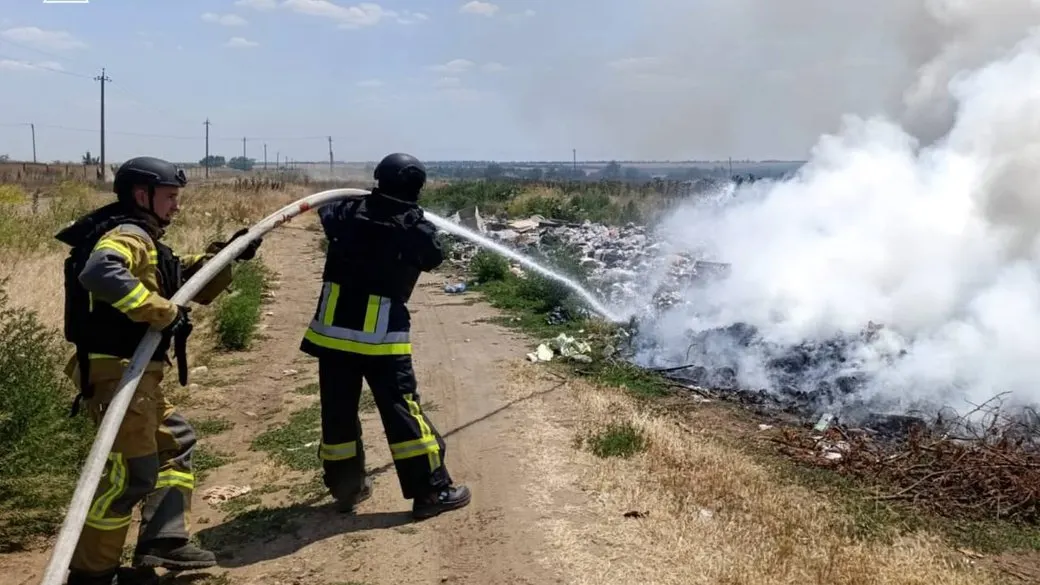 Пожежі на Херсонщині: за липень згоріло понад 1700 гектарів лісів