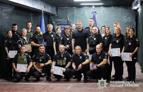Поліцейських Херсонщини відзначили за роботу з доказами та захист даних