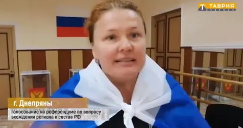 Жительку Дніпрян засудили до 8 років за участь у псевдореферендумі