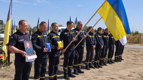 На Херсонщині попрощалися з капітаном ДСНС Олександром Чижевичем