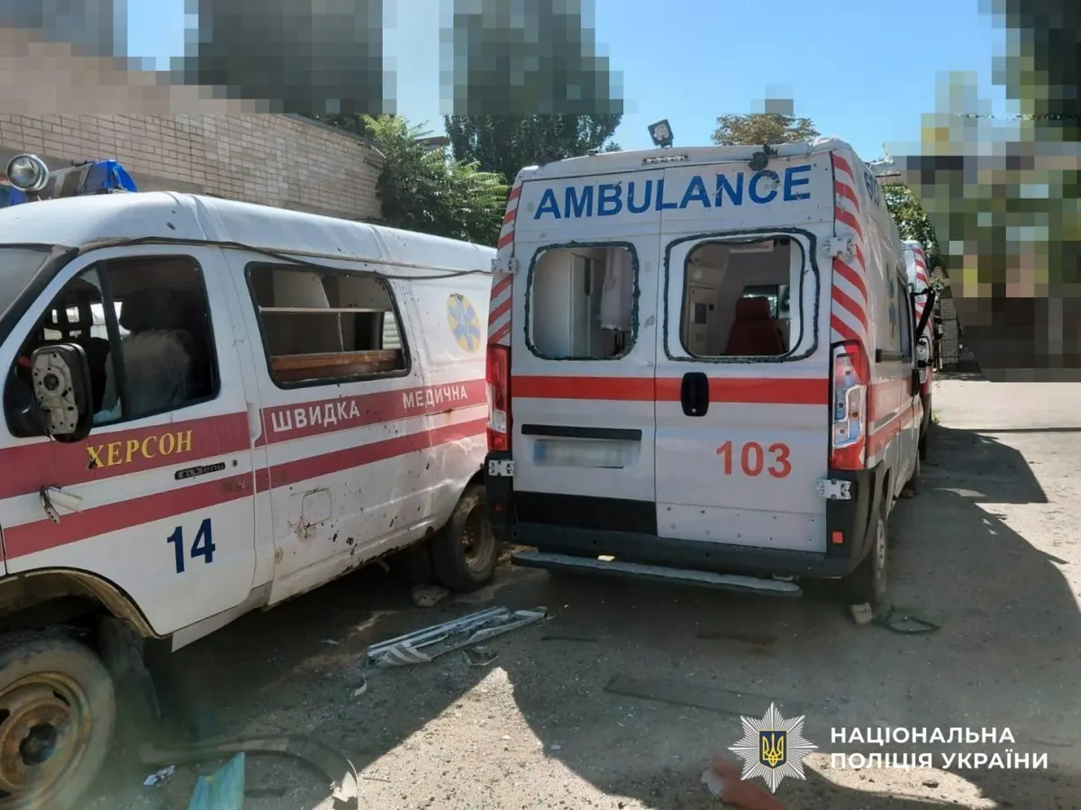 Обстріли Херсонщини: загибла жінка, поранена поліцейська