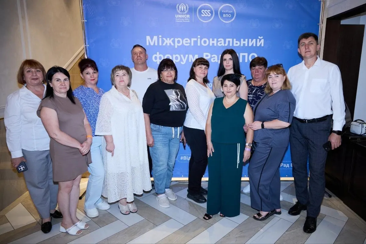 Херсонські ради ВПО показали свої напрацювання на форумі в Одесі