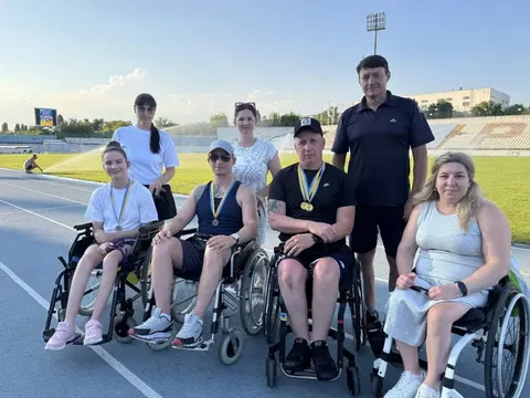 Херсонщина привезла 18 медалей з чемпіонату України з параатлетики