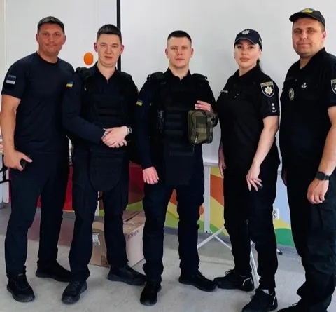 У Чорнобаївці дітям з евакуйованих родин провели урок мінної безпеки