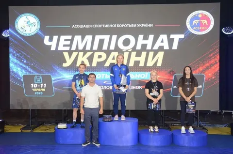 Каховчанка здобула «золото» на чемпіонаті України з вільної боротьби