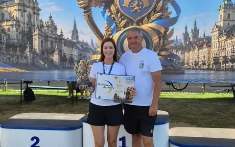 Новокаховчанка Анастасія Павлова — чемпіонка України зі стрільби з лука