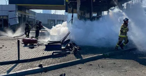 Атака дронів: двоє загиблих у Києві, поранені в Запоріжжі та Херсоні