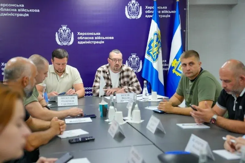 На Херсонщині обговорили статус працівників прифронтових територій