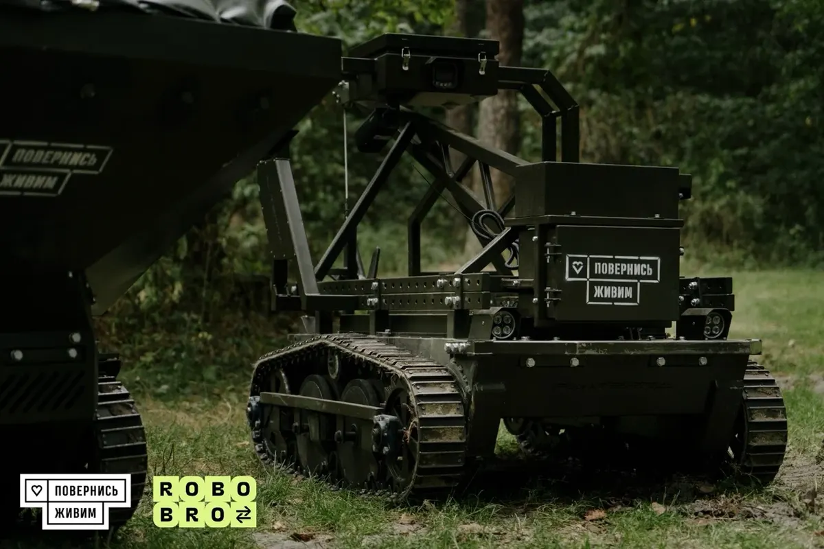 «Повернись живим» запустив проєкт RoboBro: роботи замість людей на евакуації