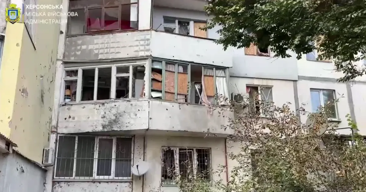 Обстріли Херсонщини: 2 загиблих, 14 поранених, пошкоджено 7 багатоповерхівок