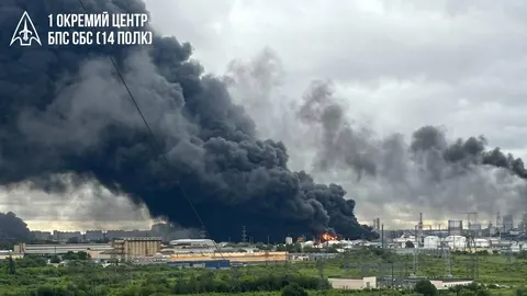 Удар по Московському НПЗ взяли на себе бійці 1 ОЦ СБС