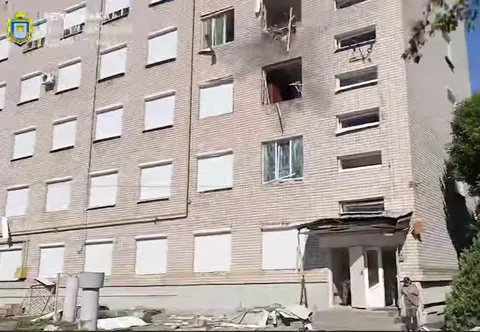 У Херсоні дрон атакував медзаклад у Корабельному районі
