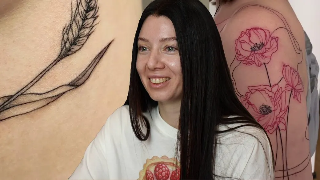 Херсонка Наталя Соломчак 10 років створює тату в стилі Dotwork