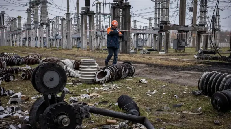 Через обстріли п'ять областей без світла: найгірше на Херсонщині