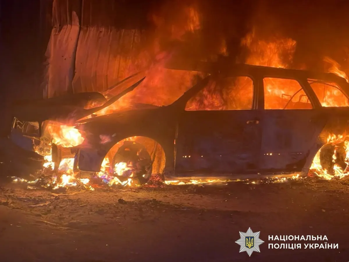 Семеро поранених на Херсонщині: дрони били по перехрестях, мотоциклістах і маршрутці