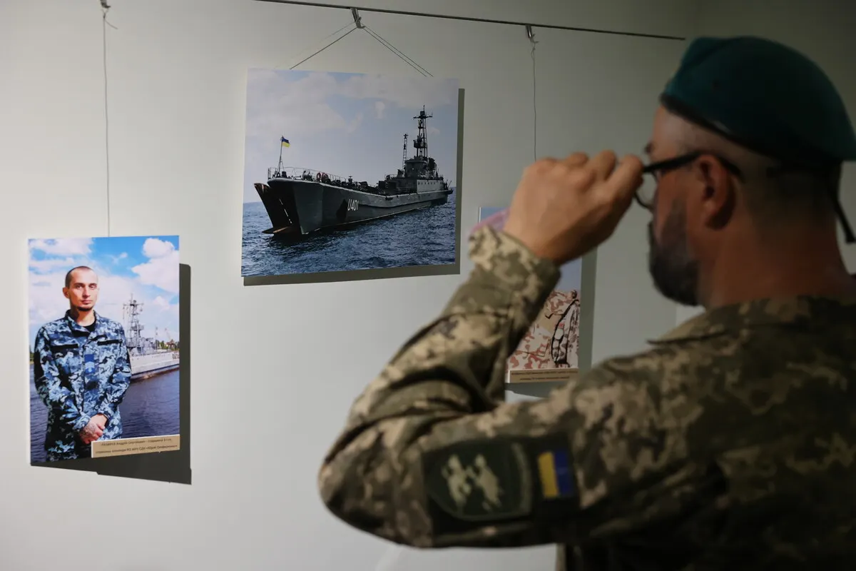Трофеї з Херсонщини та козацька зброя: у Львові відкрили виставку про ВМС