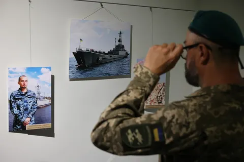 Трофеї з Херсонщини та козацька зброя: у Львові відкрили виставку про ВМС