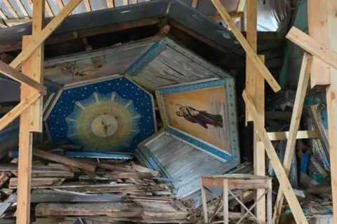 Дрон влучив у монастир на Херсонщині: загинув 71-річний священник, четверо поран