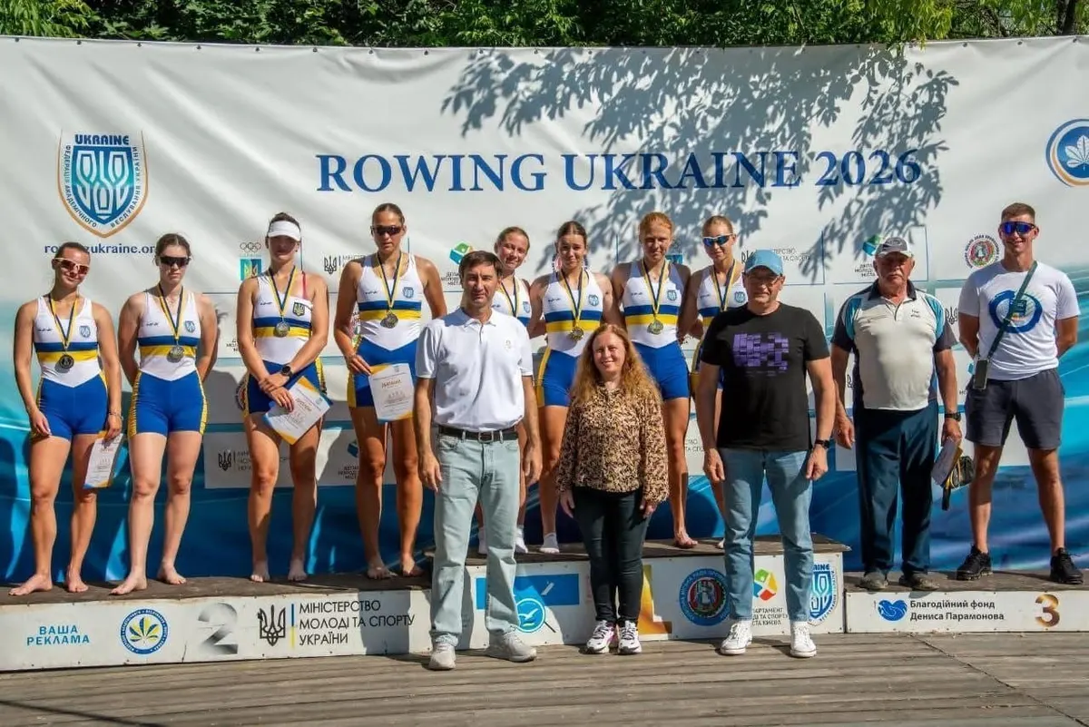 Херсонські веслувальники взяли золото та срібло на чемпіонаті України U-23