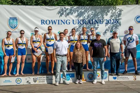 Херсонські веслувальники взяли золото та срібло на чемпіонаті України U-23