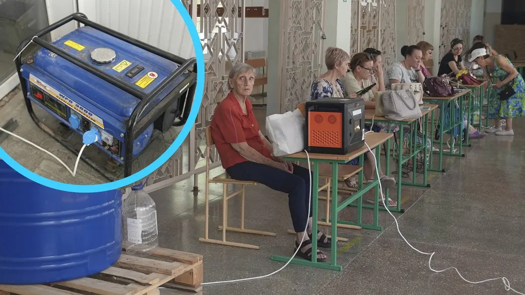 Херсон після атаки: без світла та води, але з пунктами незламності
