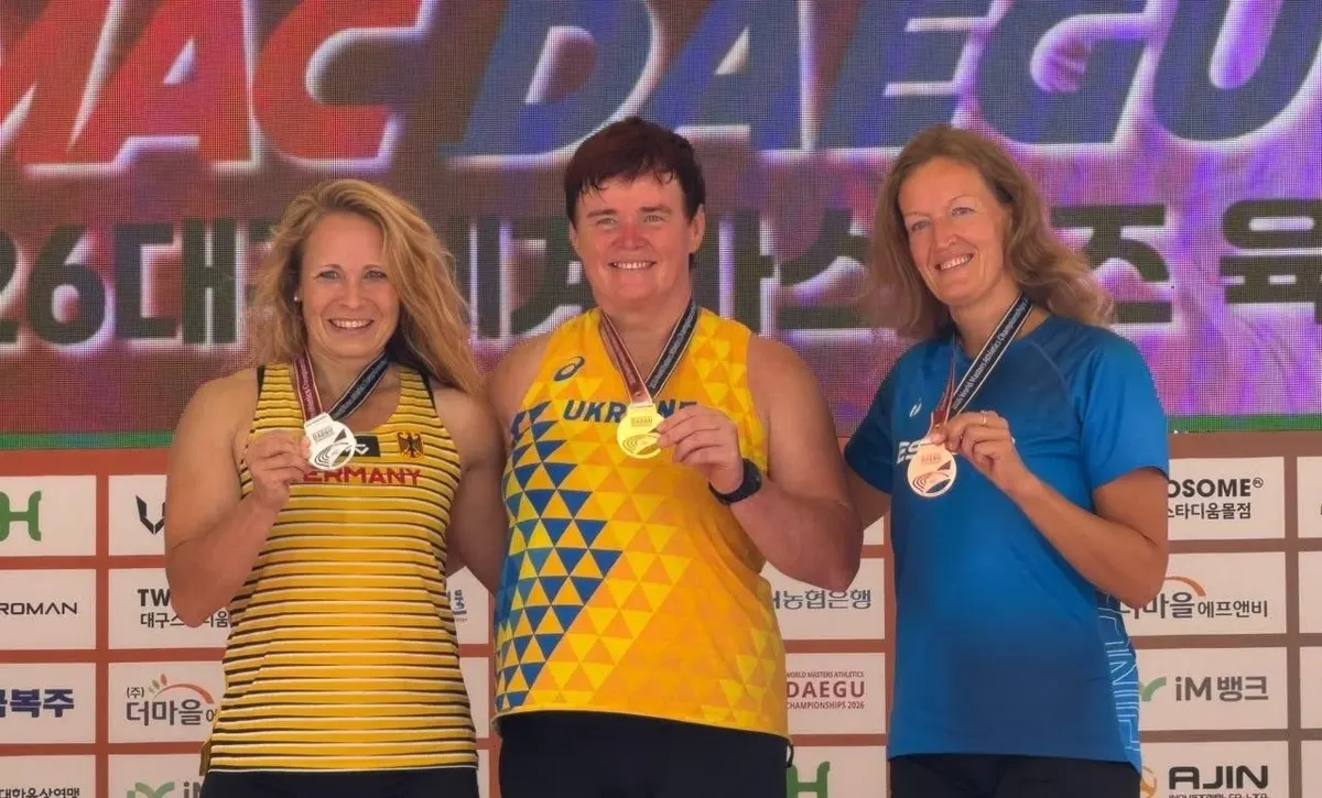 Каховська легкоатлетка Тетяна Насонова — дворазова чемпіонка світу