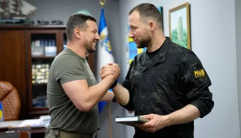 Міністр оборони Хмара відвідав Херсонщину: що обговорили