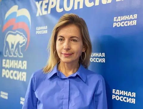 На окупованій Херсонщині оголосили переможницею псевдовиборів Олену Дмитрук
