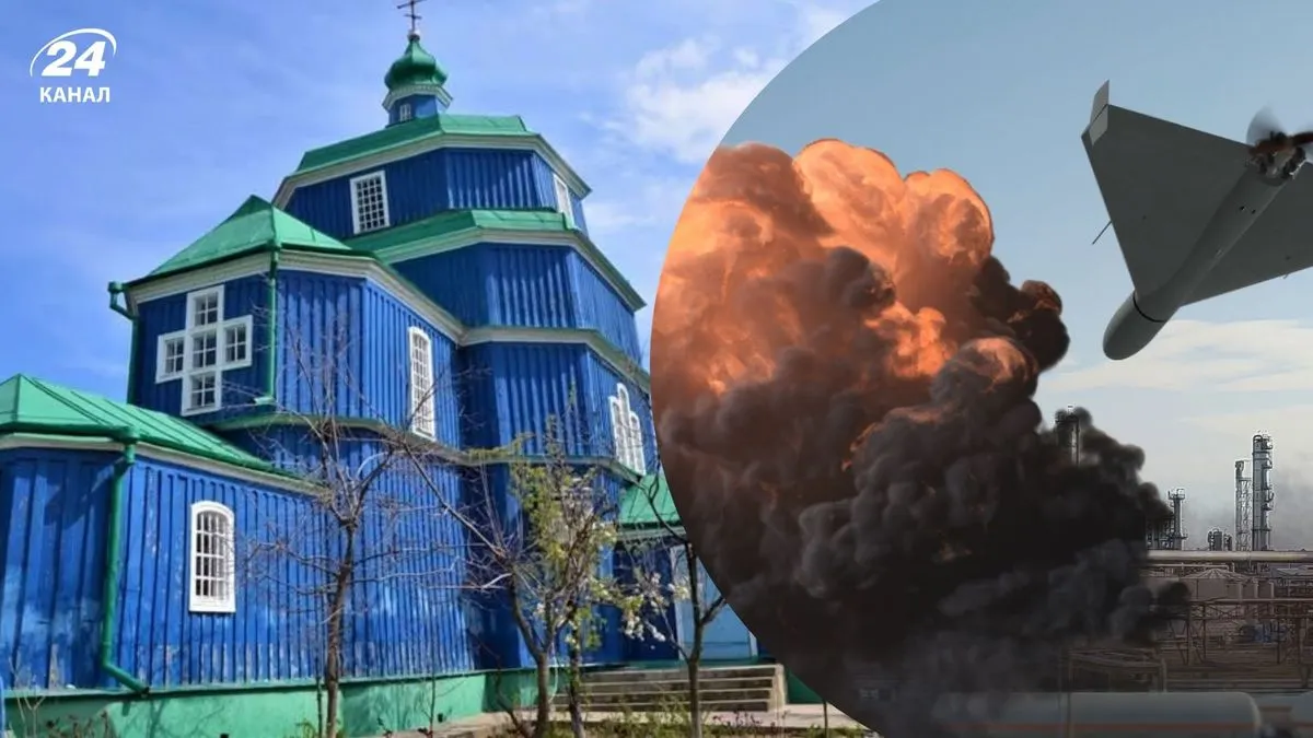 У Бериславі згоріла унікальна козацька церква XVIII століття