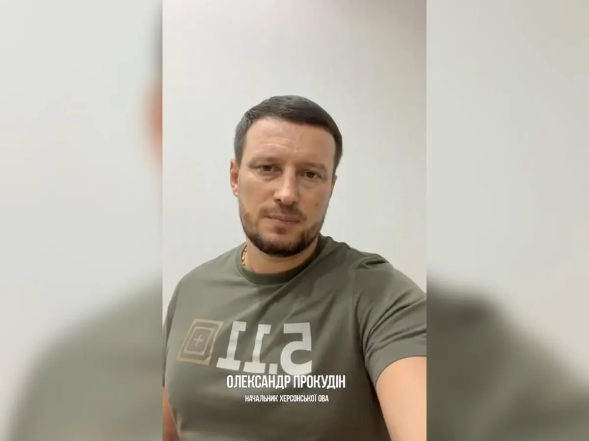 Після удару по ТЕЦ Прокудін радить херсонцям виїжджати: місто може лишитись без світла і тепла надовго