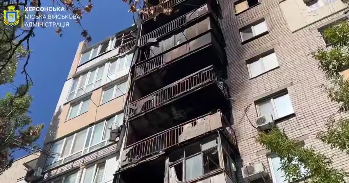 Ранковий обстріл Херсона: двоє загиблих, четверо поранених