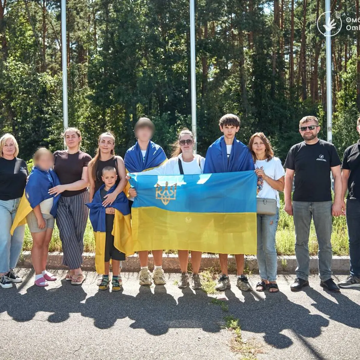 Ще четверо дітей повернулися з ТОТ в Україну за сприяння Меланії Трамп