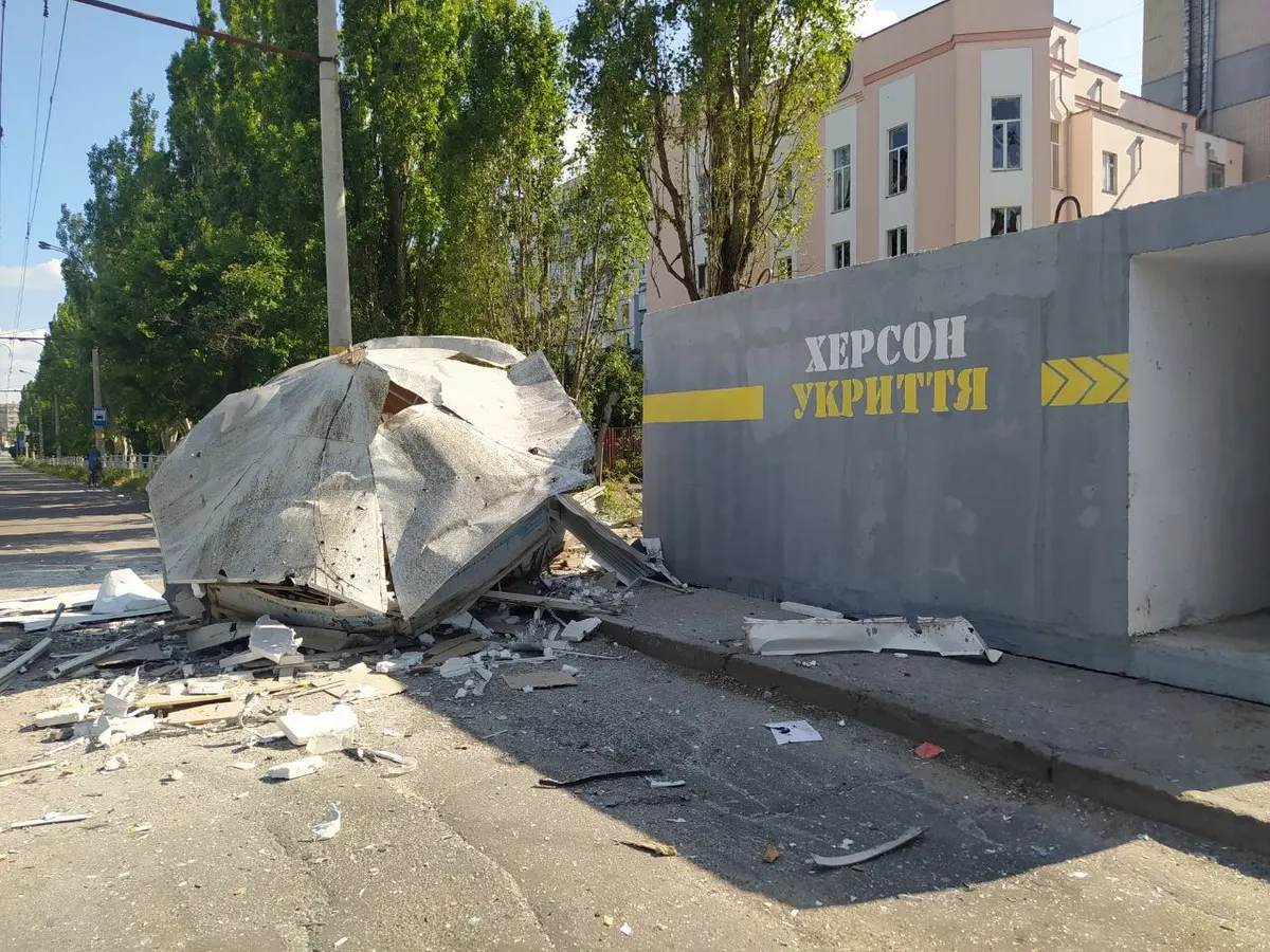 Обстріл Херсонщини 26 травня: загиблий і 17 поранених