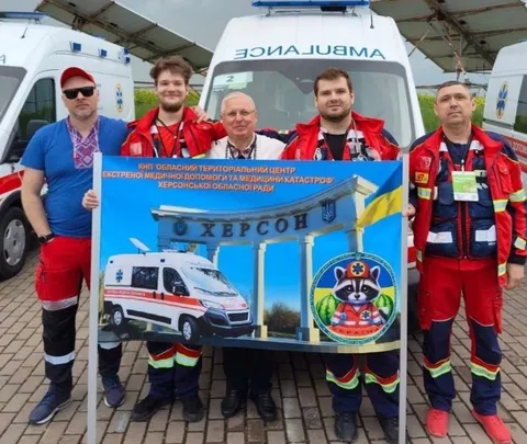 Херсонські медики здобули перемогу в одному з етапів чемпіонату з ЕМД