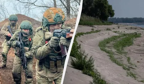 Окупанти використовують висохле Каховське водосховище для просування до Запоріжж