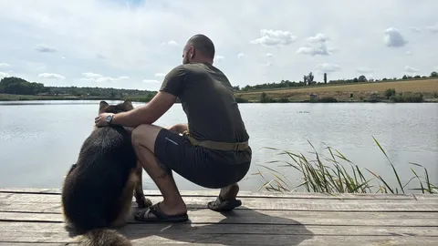 Пес Річард із Кропивницького пішов на пенсію після служби на Херсонщині
