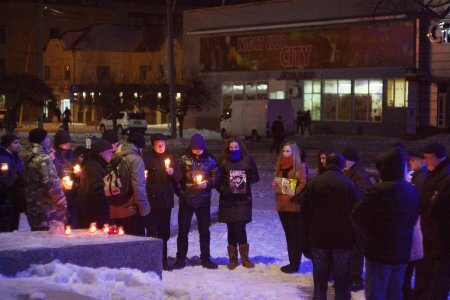 В Каховке почтили память погибших на Майдане