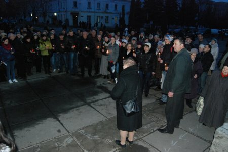 Каховчане почтили память погибших на Майдане