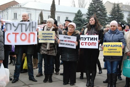 В Каховке проходит народное вече