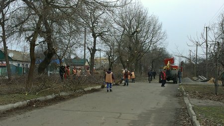 В Каховке начались работы по благоустройству